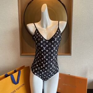 Louis Vuitton Monogram Cami One Piece Swimsuit